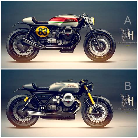 Racing Cafè: Moto Guzzi Cafè Racer No.59 by Doc Jensen