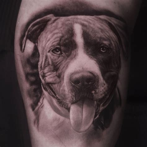 dog portrait tattoo artist - Made A Good History Image Library