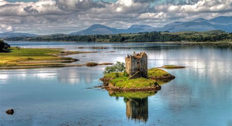 Stalker, Scotland. Stalker castle (A.K.A. "the castle of Aaargh") was first built in 1320 by ...