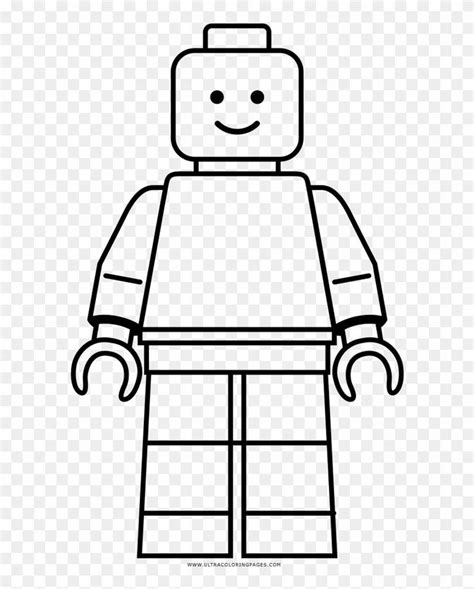 a black and white image of a lego character with no background, hd png