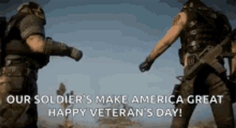 Thank You Veterans Happy Veterans Day GIF | GIFDB.com