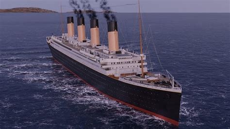 RMS Titanic Cinematic Filming Model 3D model | CGTrader