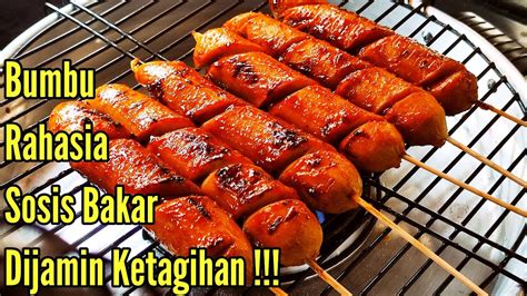 RESEP SOSIS BAKAR JUMBO BARBEQUE ENAK UNTUK DIJUAL-BUMBU OLES SOSIS ...