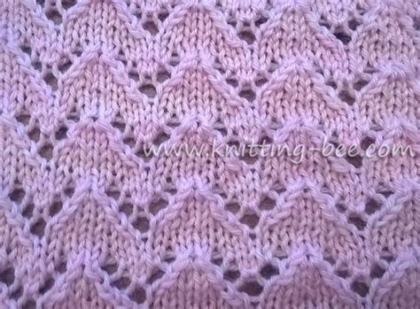 Lace Stitches (33 free knitting patterns)