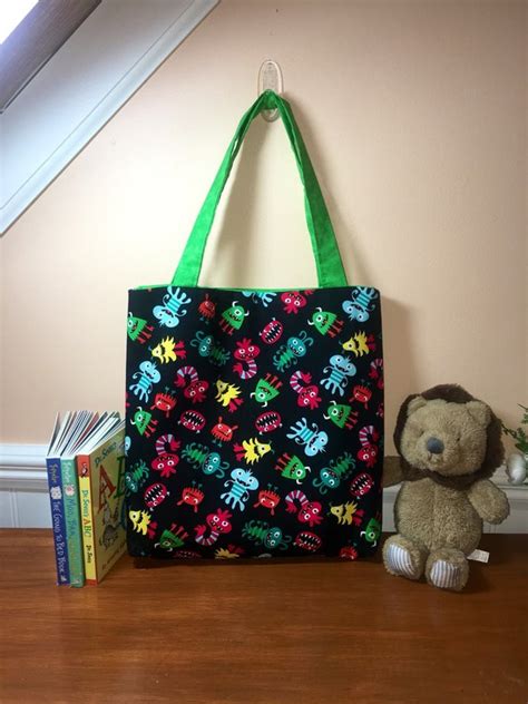 Boys Tote Bag Small Boys Tote Bag Boys Book Bag Toddler