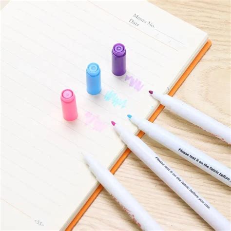 Water Erasable Pens Water soluble Ink Drawing Marker Pen for Leather ...