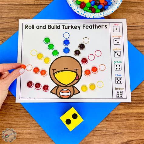 Free Turkey Games for Kindergarten - A Spoonful of Learning