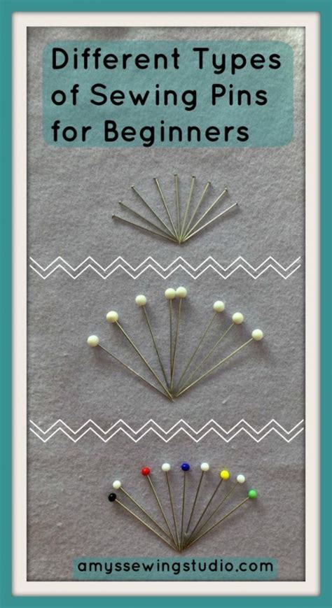 Different Types of Sewing Pins for Beginners