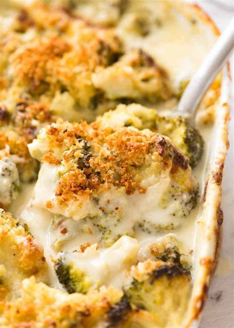 Creamy Broccoli Casserole (Gratin) | RecipeTin Eats