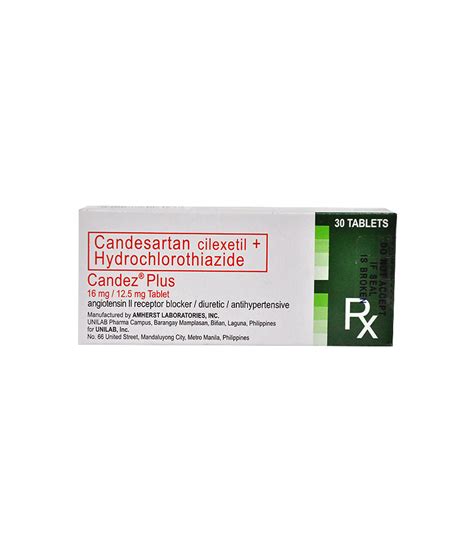 Candez Plus 16Mg/12.5Mg Tablet - Rose Pharmacy Medicine Delivery