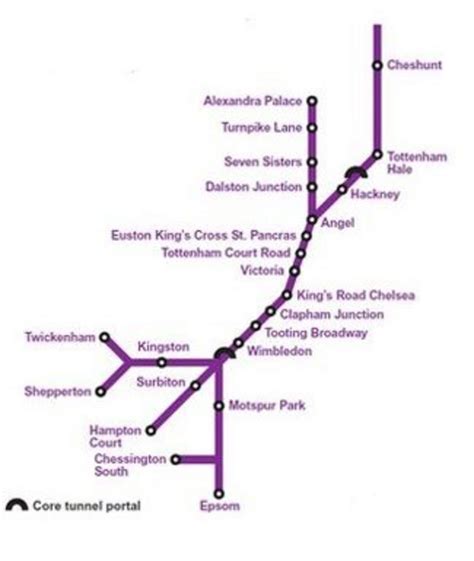 Crossrail 2 stations proposed by London business leaders - BBC News