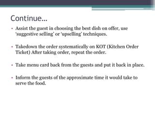 SEQUENCE OF SERVICE IN RESTAURANT.pptx