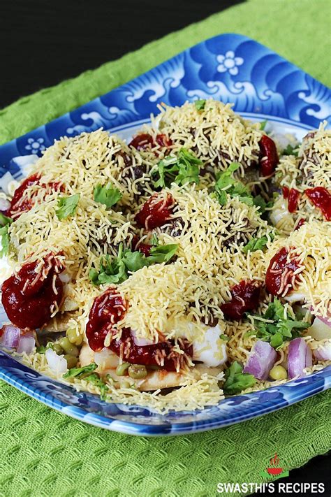 Papdi chaat | papri chaat recipe - Swasthi's Recipes