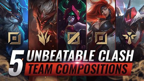 5 UNBEATABLE Team Compositions For CLASH YOU MUST ABUSE - League of Legends Season 10 - YouTube