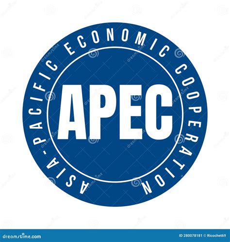 APEC Asia-Pacific Economic Cooperation Symbol Icon Editorial Photo ...