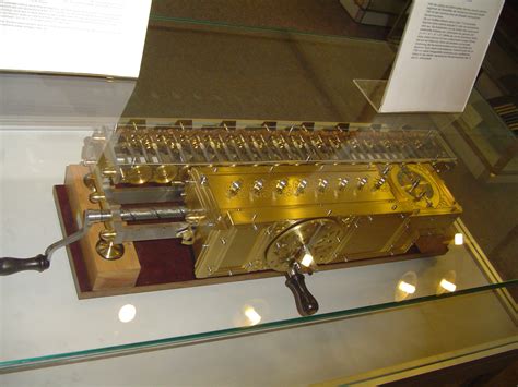 Leibniz Invents the Stepped Drum Gear Calculator : History of Information