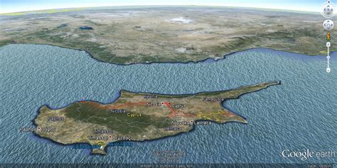 Cyprus Map - Cyprus