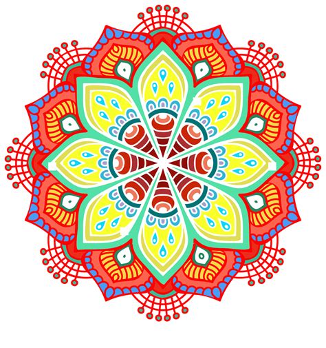 The Holiday Site: Coloring Pages of Mandala Figures Free and Downloadable