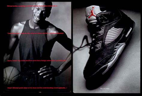 1990 Michael Jordan Photo Nike AIR Jordan Basketball Shoes Vintage Print AD | eBay