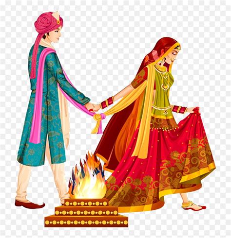 Home Page Slider Image - Indian Wedding Couple Png, Transparent Png is ...