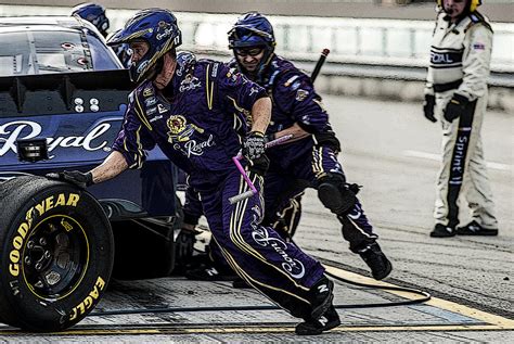 Pit Crew NASCAR Photograph by Kevin Cable