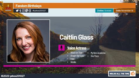 Happy Birthday, Caitlin Glass (2023) | My Hero Academia Amino