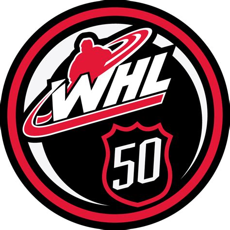 Western Hockey League Logo - Anniversary Logo - Western Hockey League ...