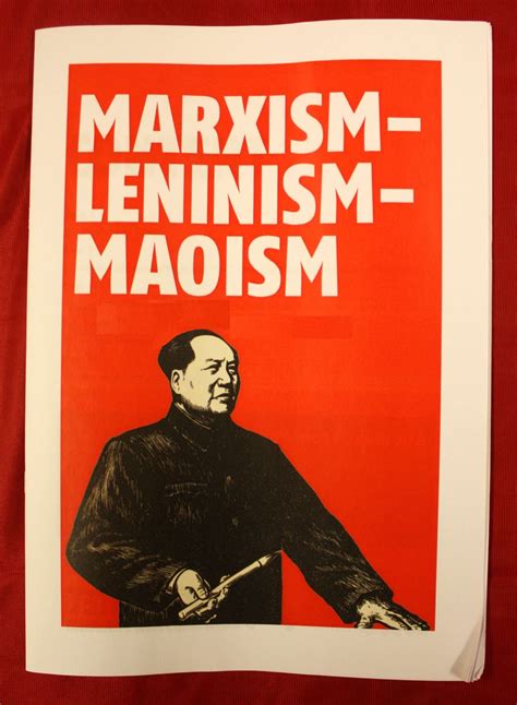 Democracy and Class Struggle: Marxism Leninism Maoism and Mao Tse Tung Thought are not the same ...