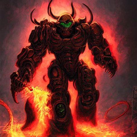 Doom Demon by OlivCocktail on DeviantArt