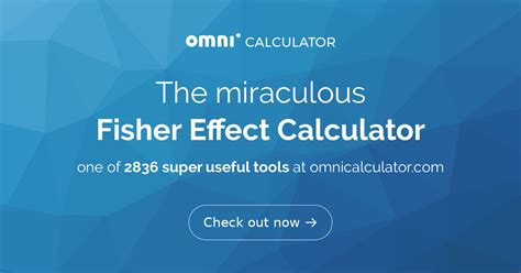 Fisher Effect Calculator | Real Interest Rates