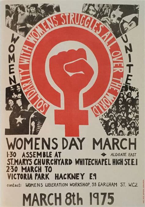 The See Red Women's Workshop Feminist Posters 1974-1990 - Flashbak