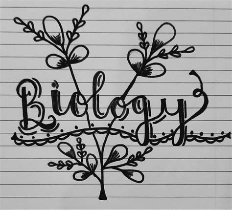 Biology Simple Calligraphy! 😄 | Biology lessons, Calligraphy, Study notes