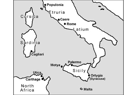 Phoenician Colonies - Phoenicians in Phoenicia