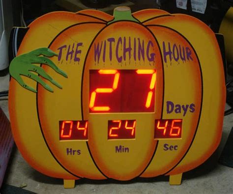 halloween countdown clock