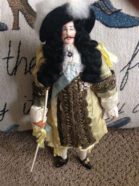 Liberty of London Cloth Period Doll Excellent Example Charles II