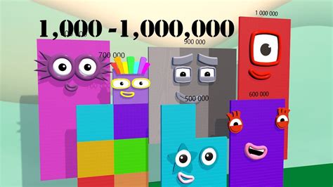 Numberblocks 1000 Fanmade By Hotelkey9969 Rnumberblocks | Images and Photos finder