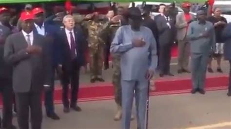 WATCH: South Sudan’s President Wets Himself During National Anthem ...