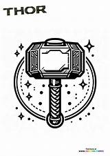 Thor  Coloring Pages For Kids Free And Easy Print Or Download sketch template