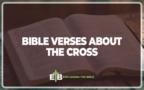 30 Bible Verses About The Cross (Explained) - Explaining The Bible