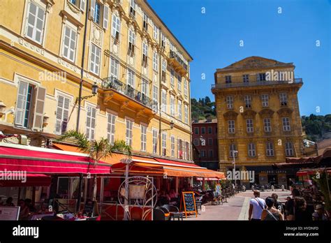 Vieux Nice, Old Town, Nice, France Stock Photo - Alamy