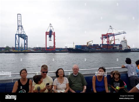 Governors Island ferry in New York City Stock Photo - Alamy