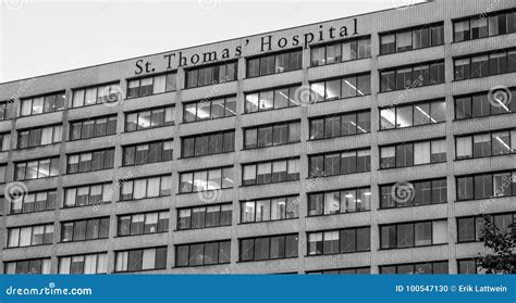 St Thomas Hospital in London - LONDON - GREAT BRITAIN - SEPTEMBER 19 ...