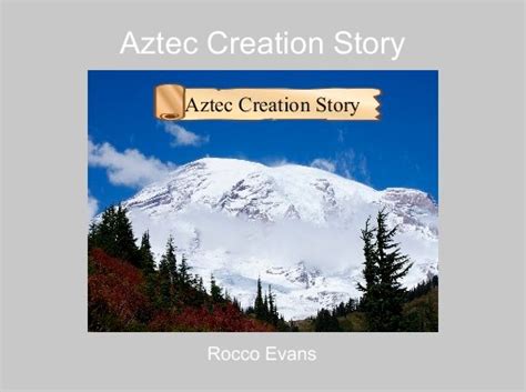 "Aztec Creation Story" - Free Books & Children's Stories Online ...