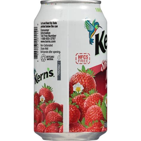 Kern's Kerns® Strawberry Nectar Fruit Juice 11.5 fl.oz Can Kerns Strawberry Nectar Fruit Juice ...