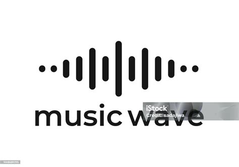 Music Wave Logo Vector Audio Wave Logo Stock Illustration - Download ...