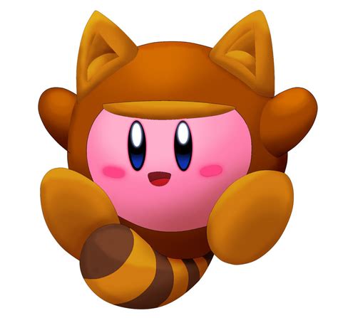 Tanooki Kirby 3D Attempt by riodile on DeviantArt