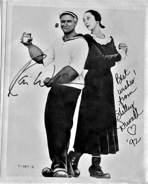 Robin Williams & Shelley Duvall Signed Photo Popeye W/COA - Etsy