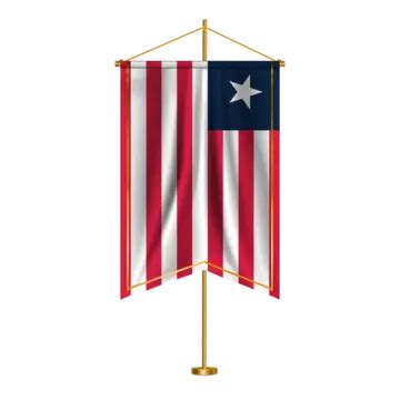 Bandera Nacional De Liberia Con Transparente Vector PNG ,dibujos Liberia, Bandera De Liberia ...