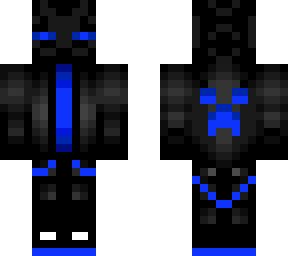 Blue EnderMan | Minecraft Skin