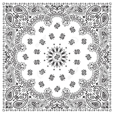 Bandana Pattern Drawing at GetDrawings | Free download